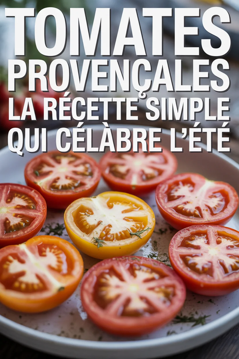 Tomates provençales : La recette simple qui célèbre l'été