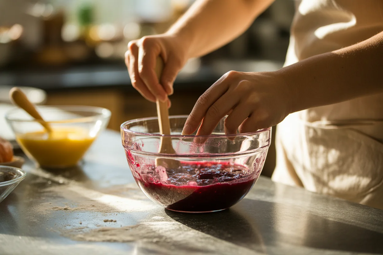 Délicieux biscuits roulés aux mûres à savourer sans modération
