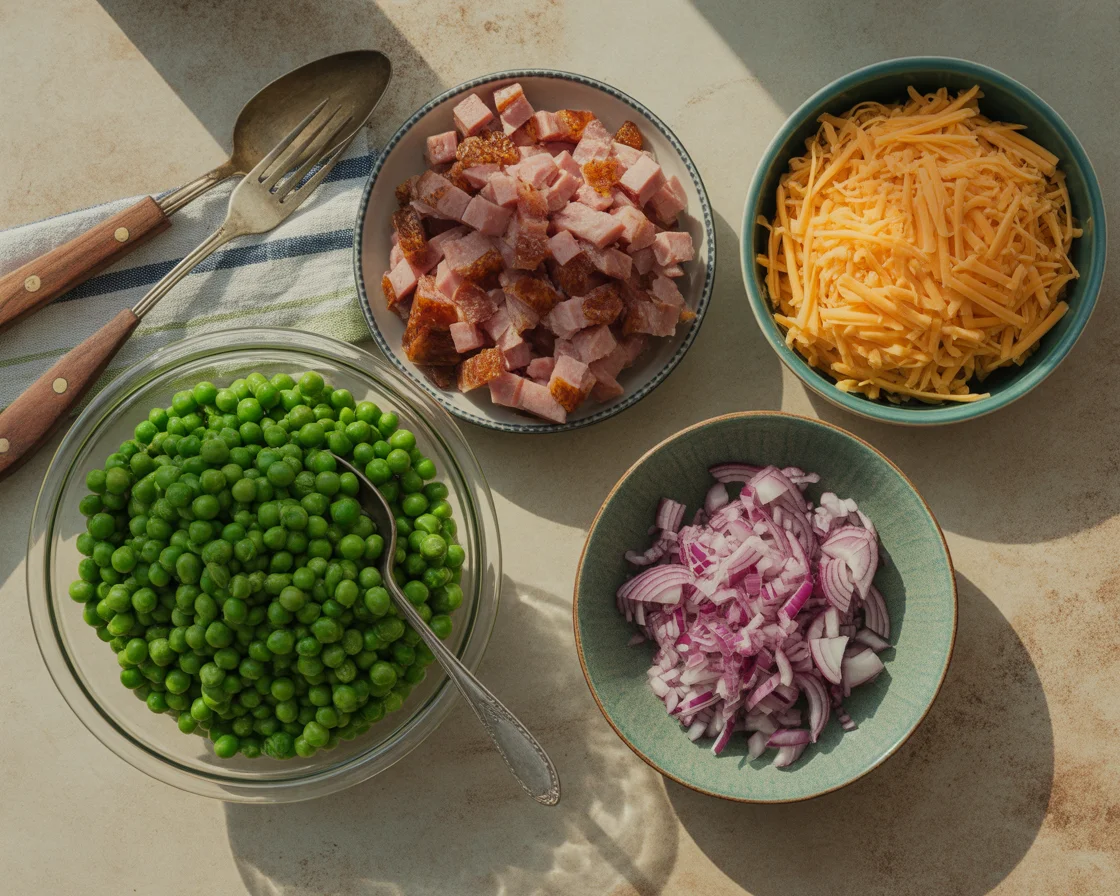 Easy Classic Pea Salad That's Always a Hit!
