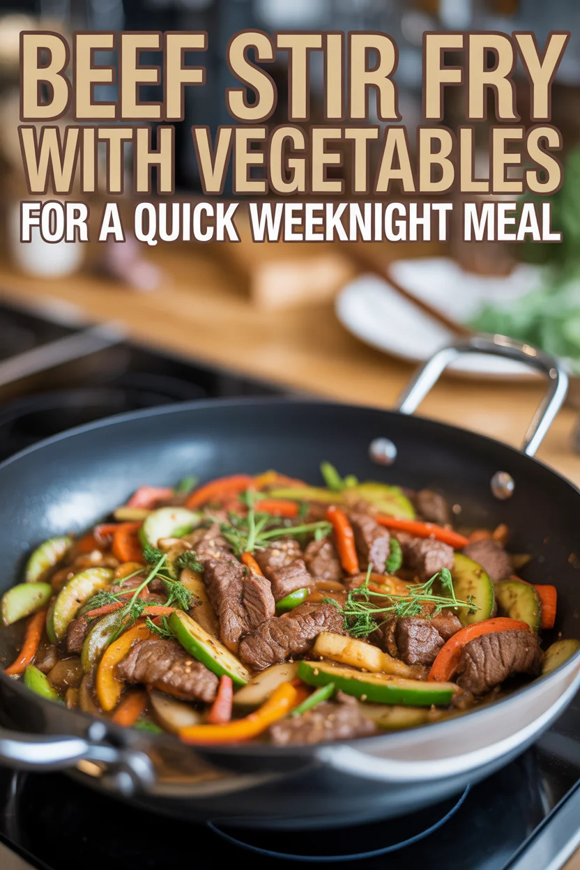 Beef Stir Fry with Vegetables