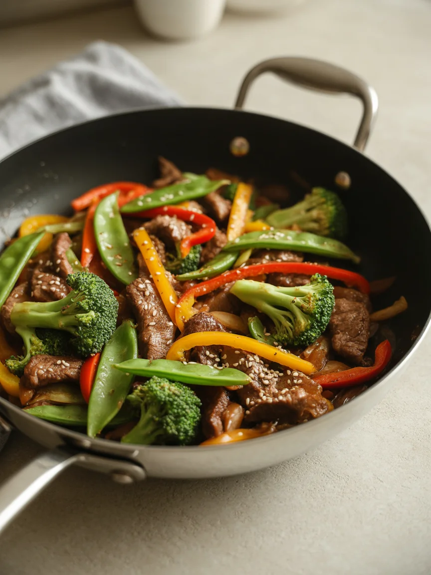 Beef Stir Fry with Vegetables for a Quick Weeknight Meal