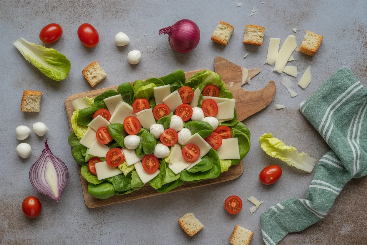 Italian grinder salad no-cook meal