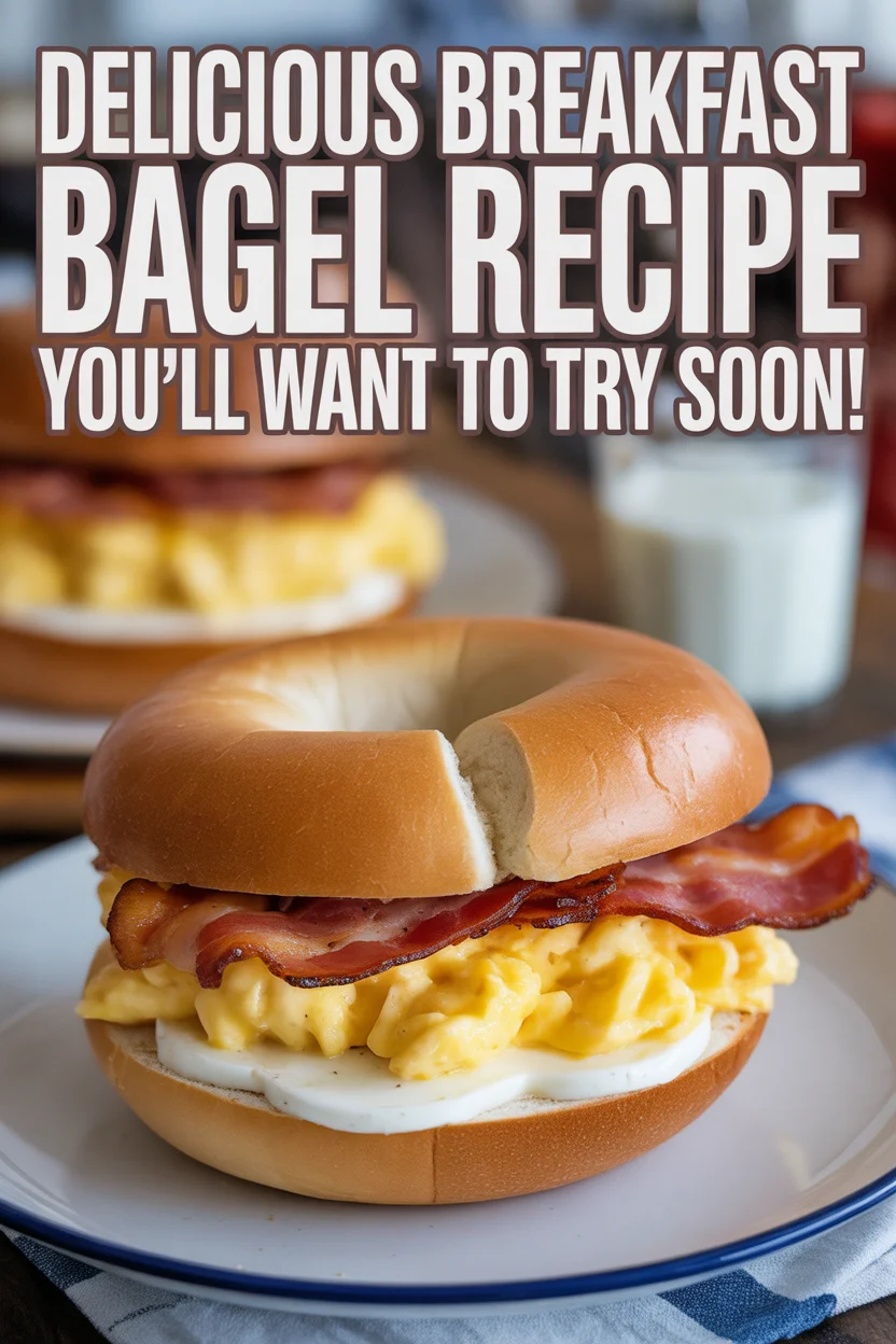 breakfast bagel recipe