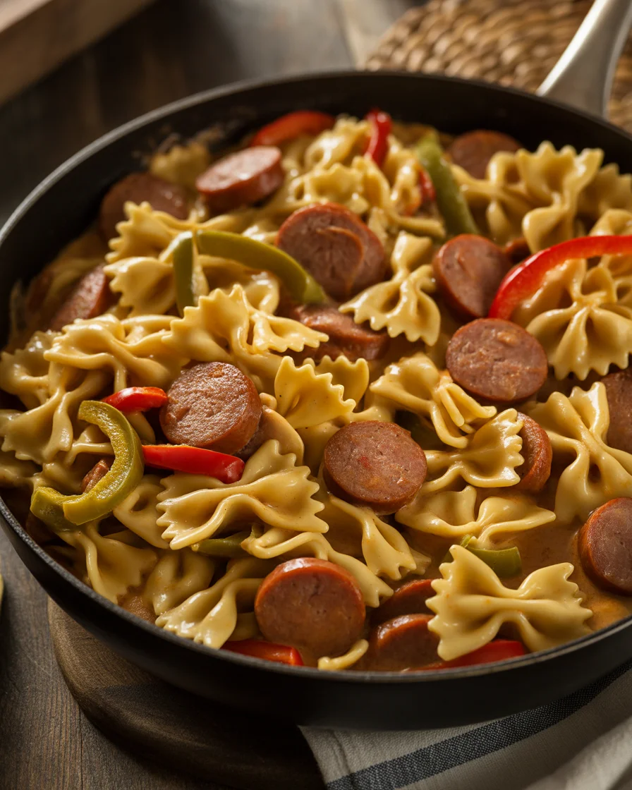 cajun sausage pasta