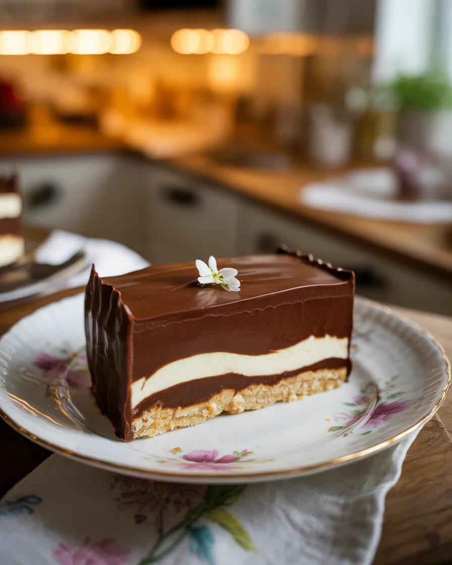 no bake boston cream pie bars