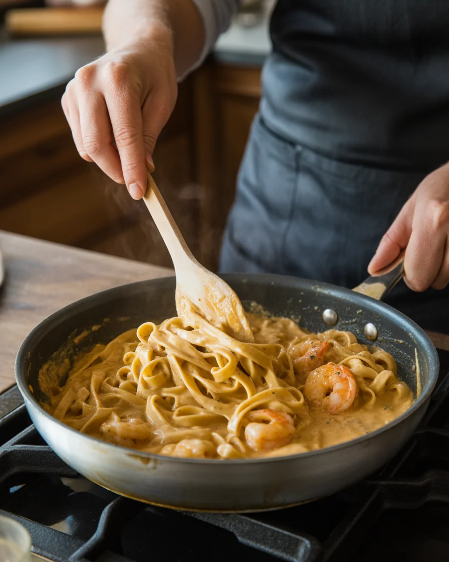 Savory Cajun Shrimp Alfredo Pasta You&rsquo;ll Love to Make