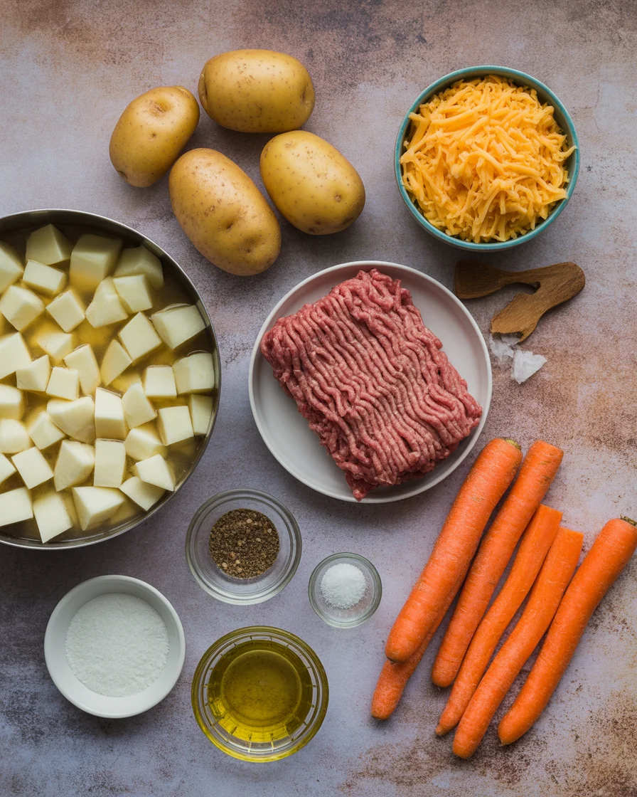 Hearty Cheesy Hamburger Potato Soup That's a Family Favorite!
