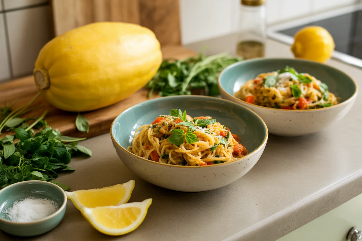 Spaghetti Squash Primavera