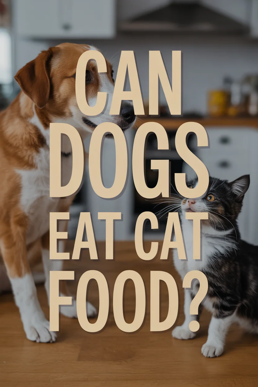 can i feed cat food to a dog
