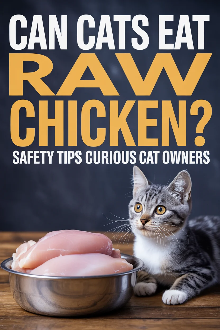 can cats eat raw chicken