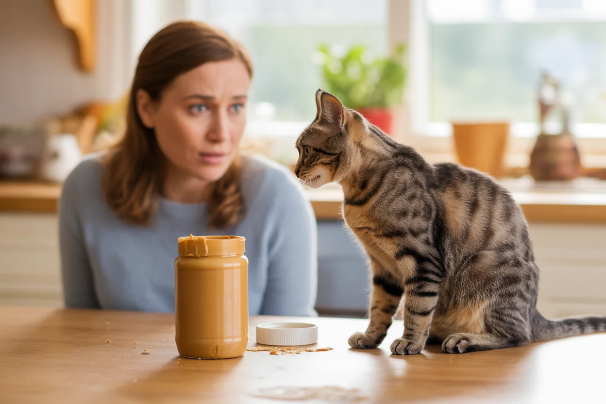 can cats eat peanut butter