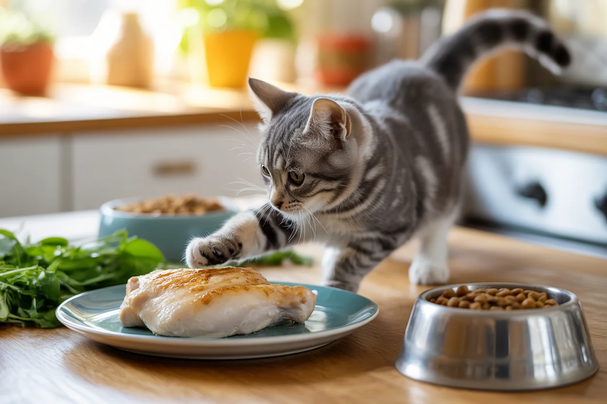 Can Cats Eat Raw Chicken? Safety Tips for Curious Cat Owners