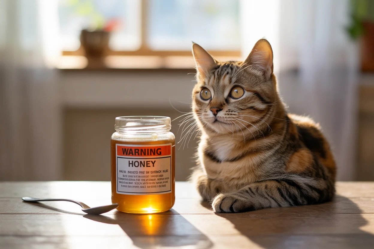can cats eat honey