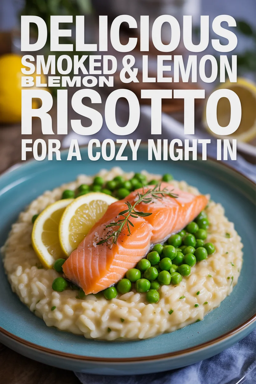 Delicious Smoked Salmon & Lemon Risotto for a Cozy Night In