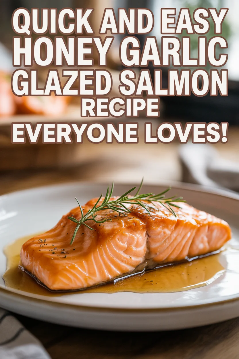 Honey Garlic Glazed Salmon
