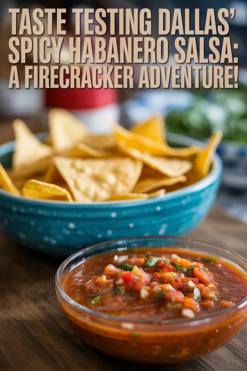 Dallas' Spicy Habanero Salsa