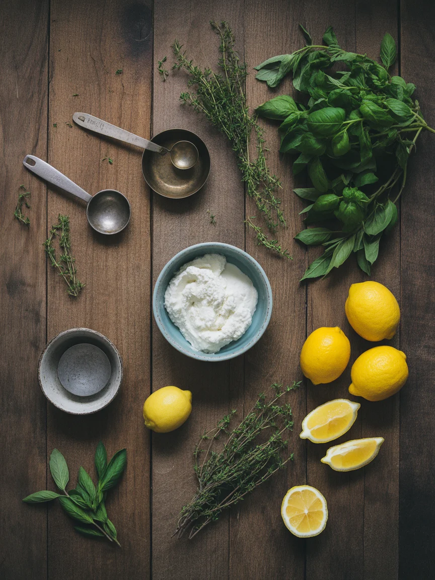 Lemon Chicken Ricotta Meatballs