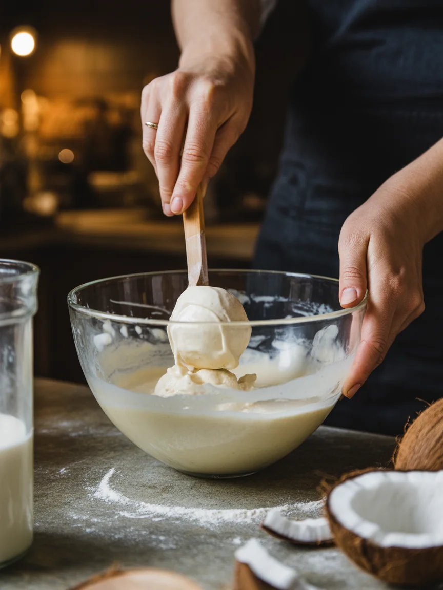 Deliciously Creamy Coconut Milk Ice Cream Made Easy!
