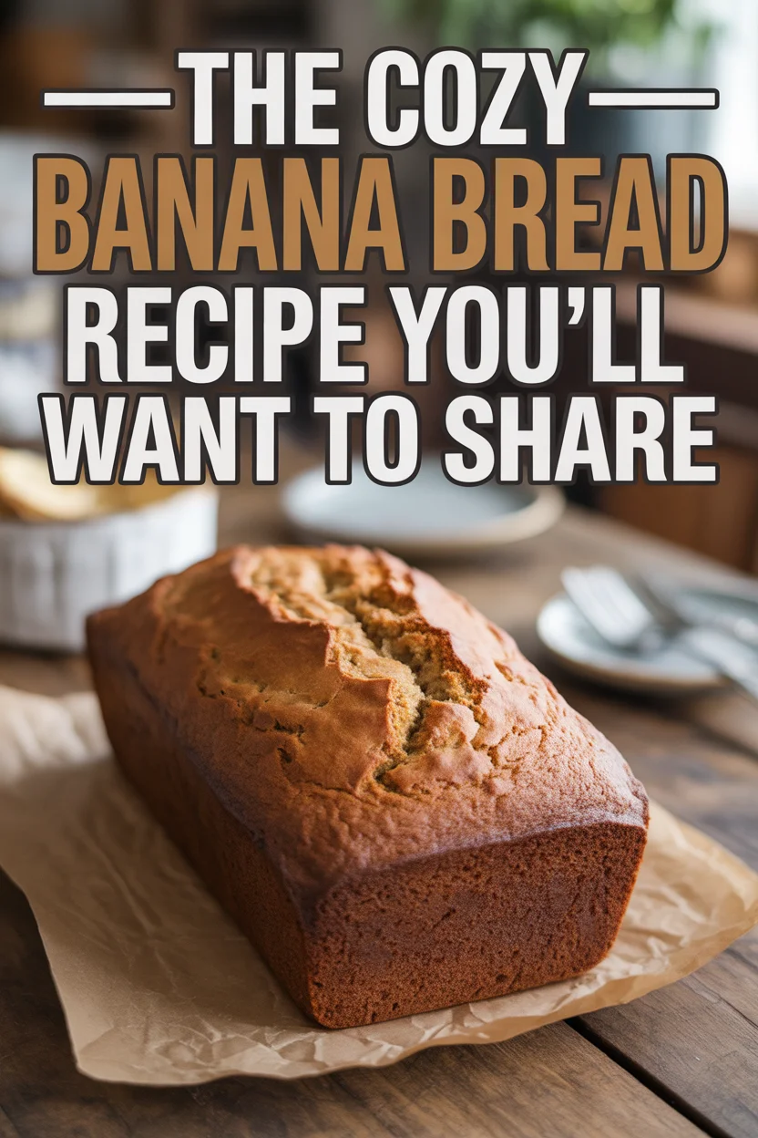 The Cozy Banana Bread Recipe You’ll Want to Share