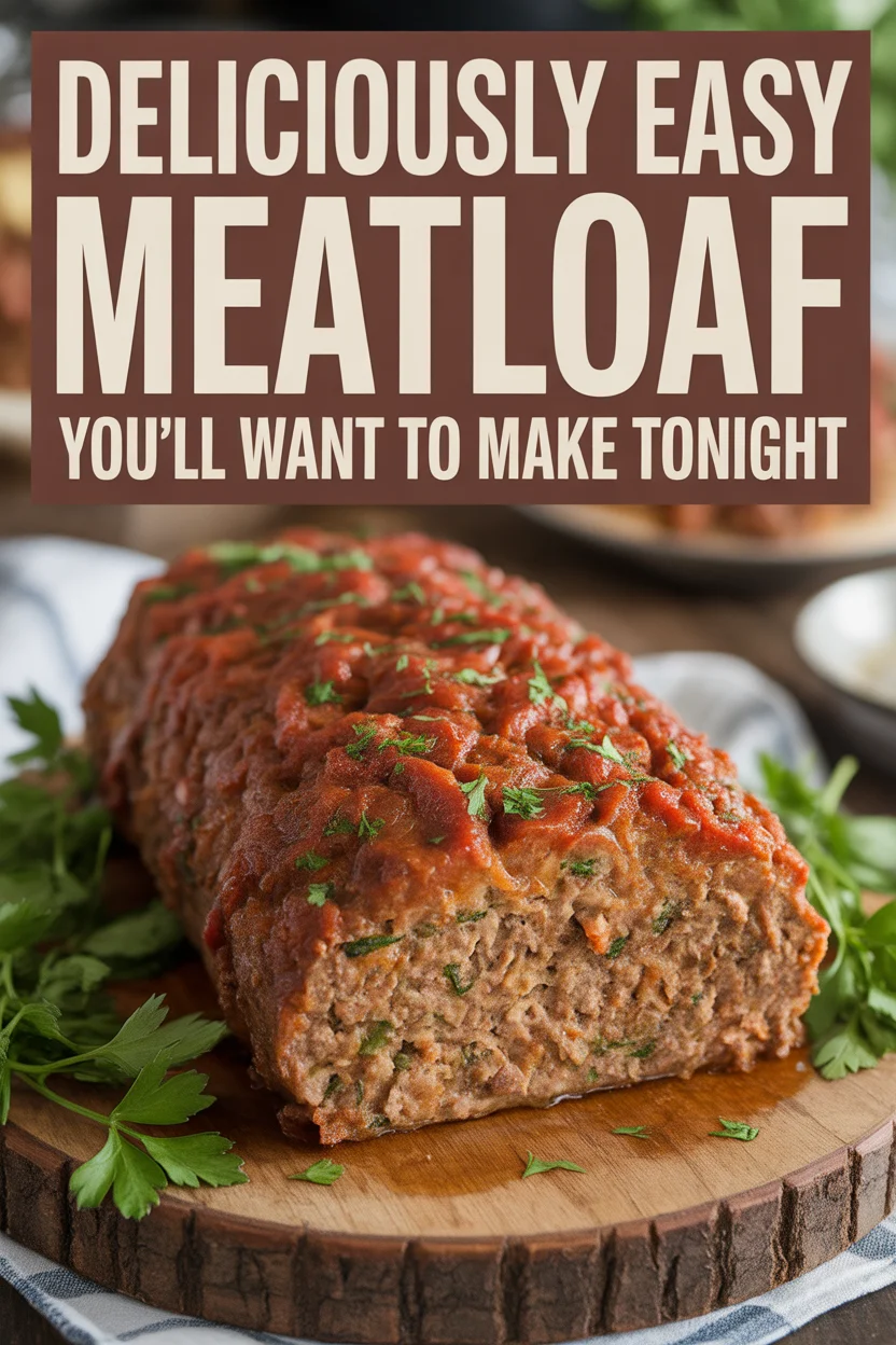 Deliciously Easy Meatloaf You’ll Want to Make Tonight