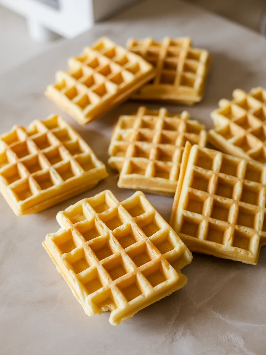 Cheddar Jalapeño Cornbread Waffles
