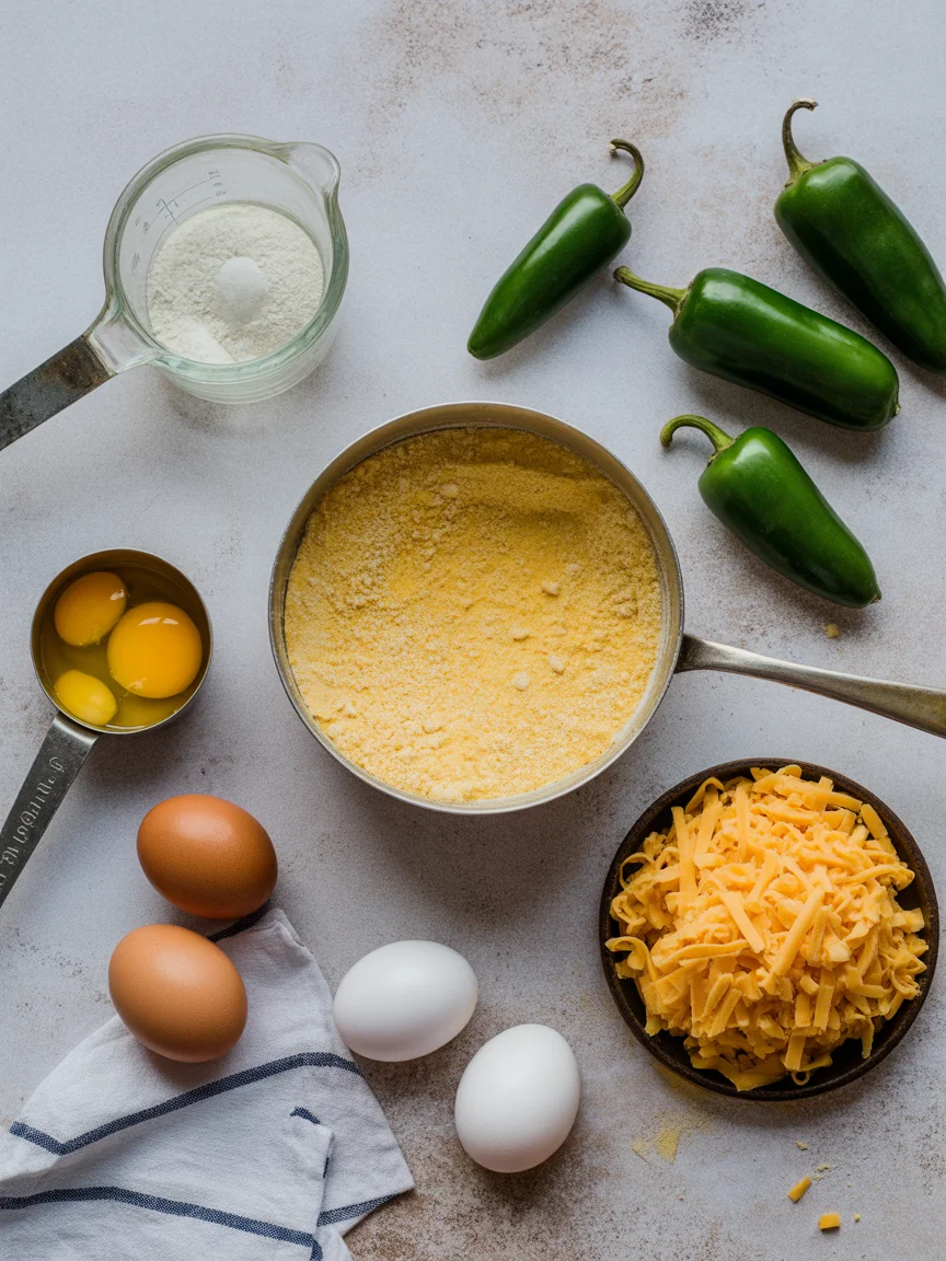 Cheddar Jalapeño Cornbread Waffles