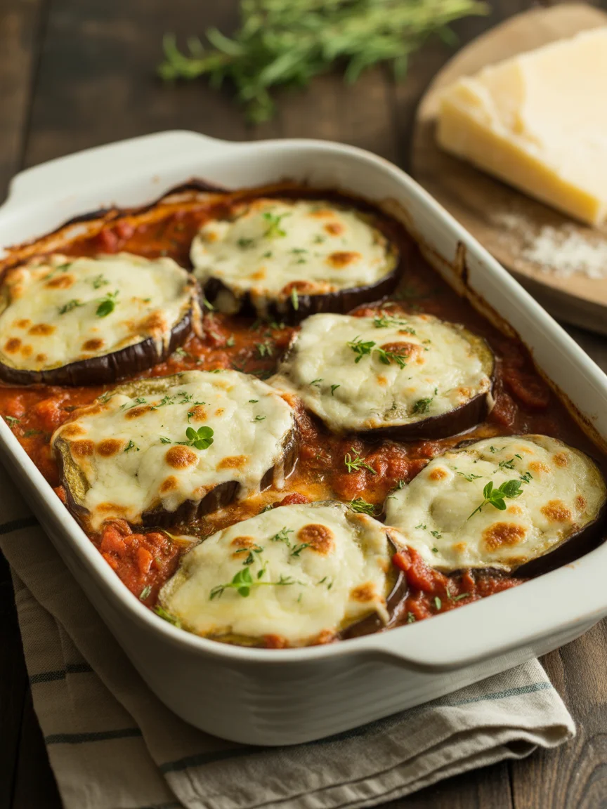 Classic Eggplant Parmesan