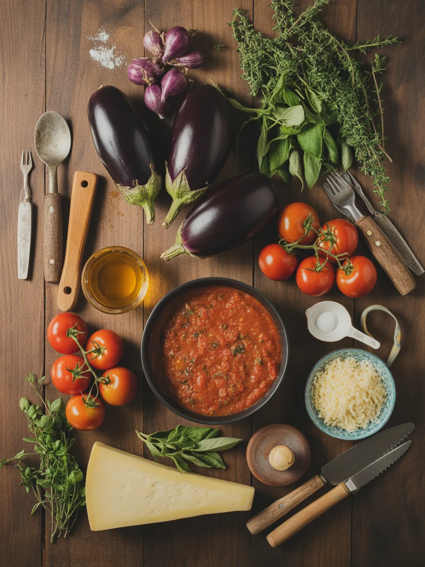 Classic Eggplant Parmesan