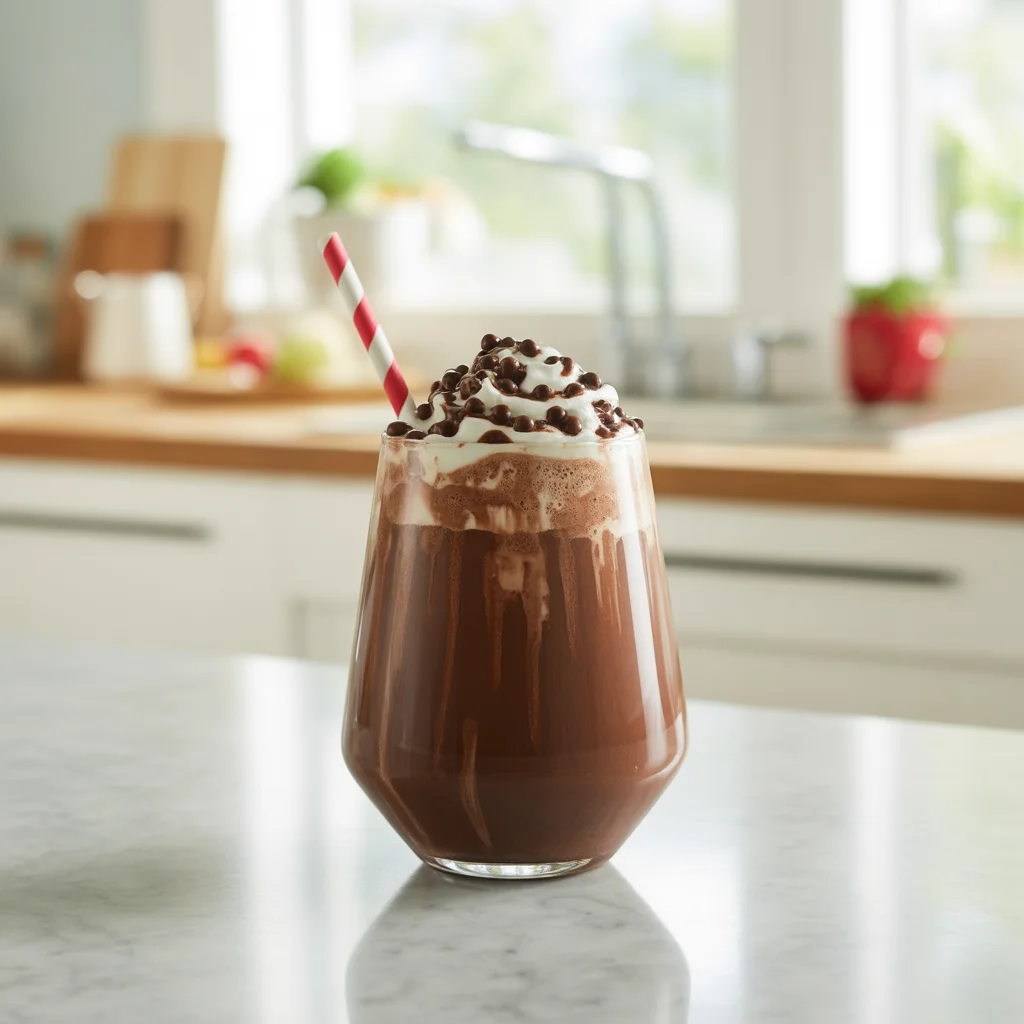 Chill Out with This Irresistibly Creamy Frozen Hot Chocolate!