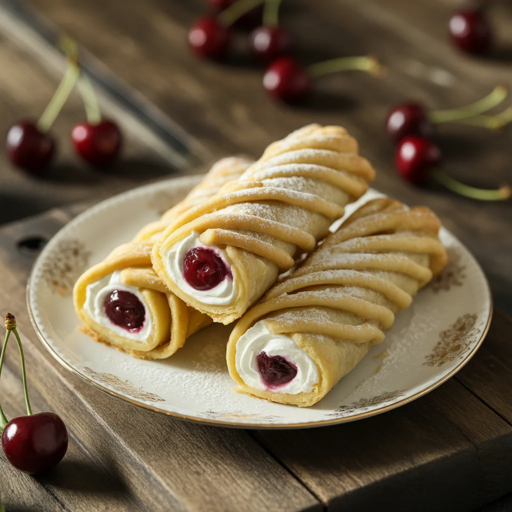 Quick & Easy Air Fryer Cherry Cheesecake Egg Rolls You’ll Love!