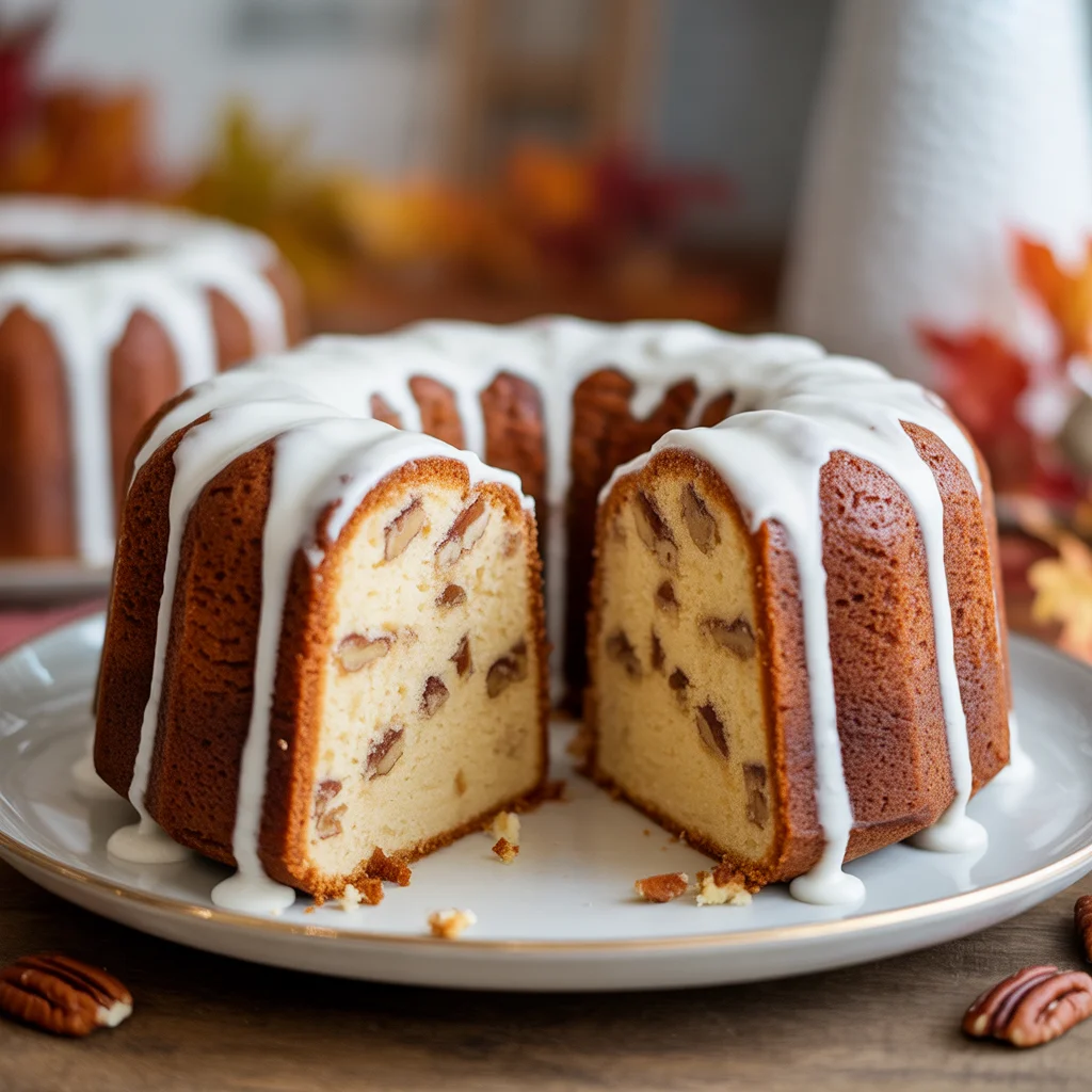 Mouthwatering Homemade Butter Pecan Pound Cake Recipe