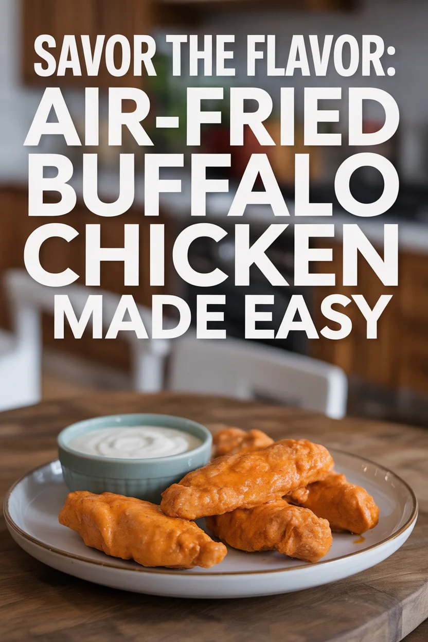Air-Fried Buffalo Chicken