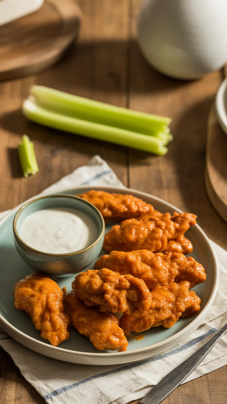 Savor the Flavor: Air-Fried Buffalo Chicken Made Easy