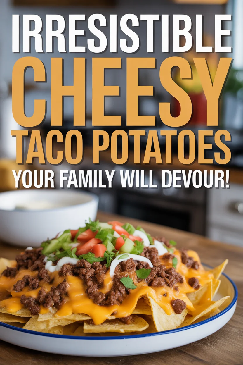 Cheesy Taco Potatoes