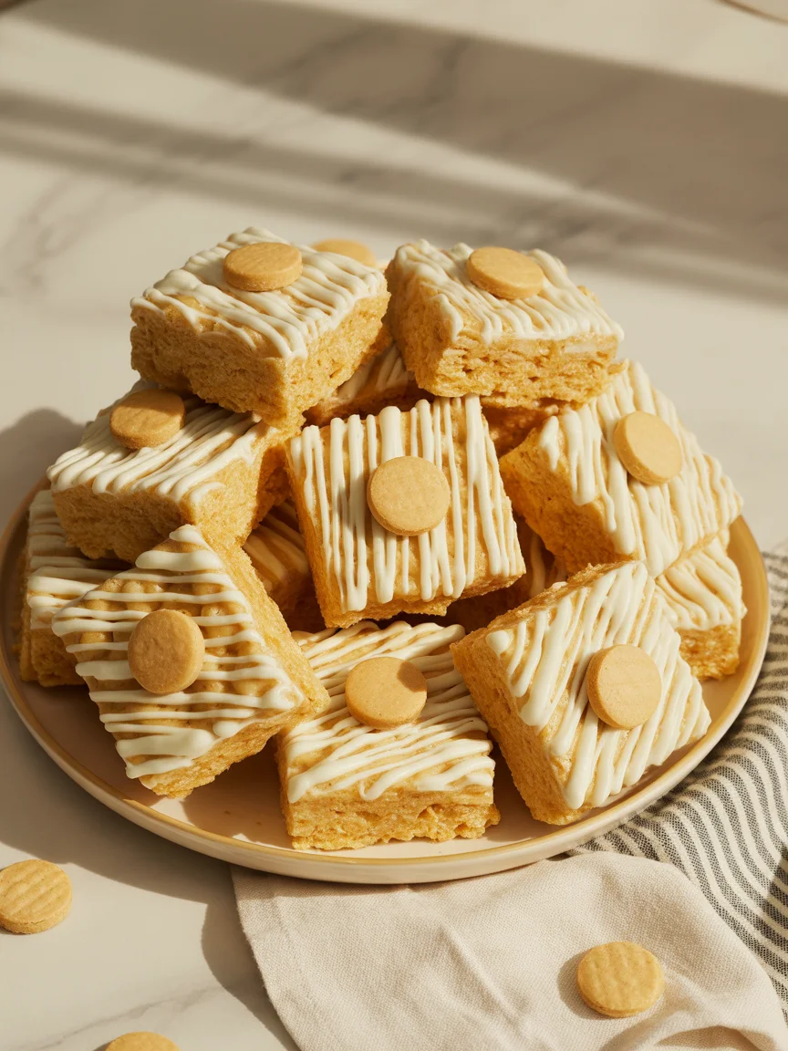 Deliciously Fun Banana Pudding Rice Krispie Treats Recipe