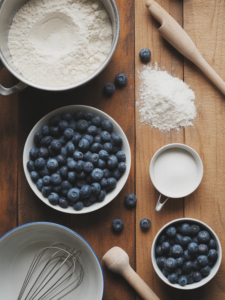 Blueberry Ganache Tart