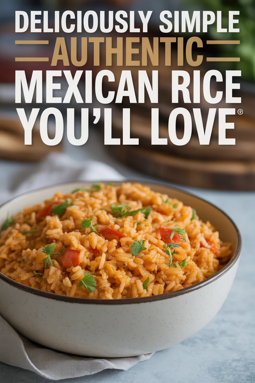 Deliciously Simple Authentic Mexican Rice You’ll Love