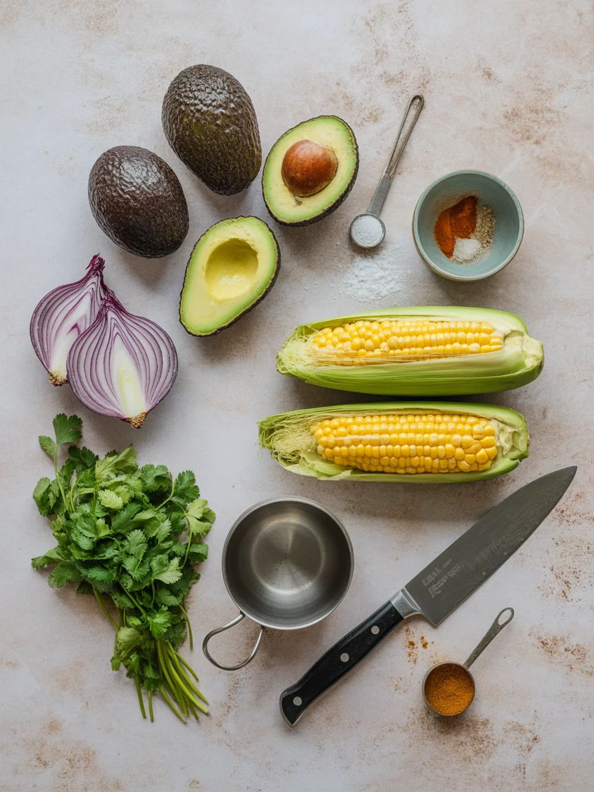 Steak Avocado Corn Bowl