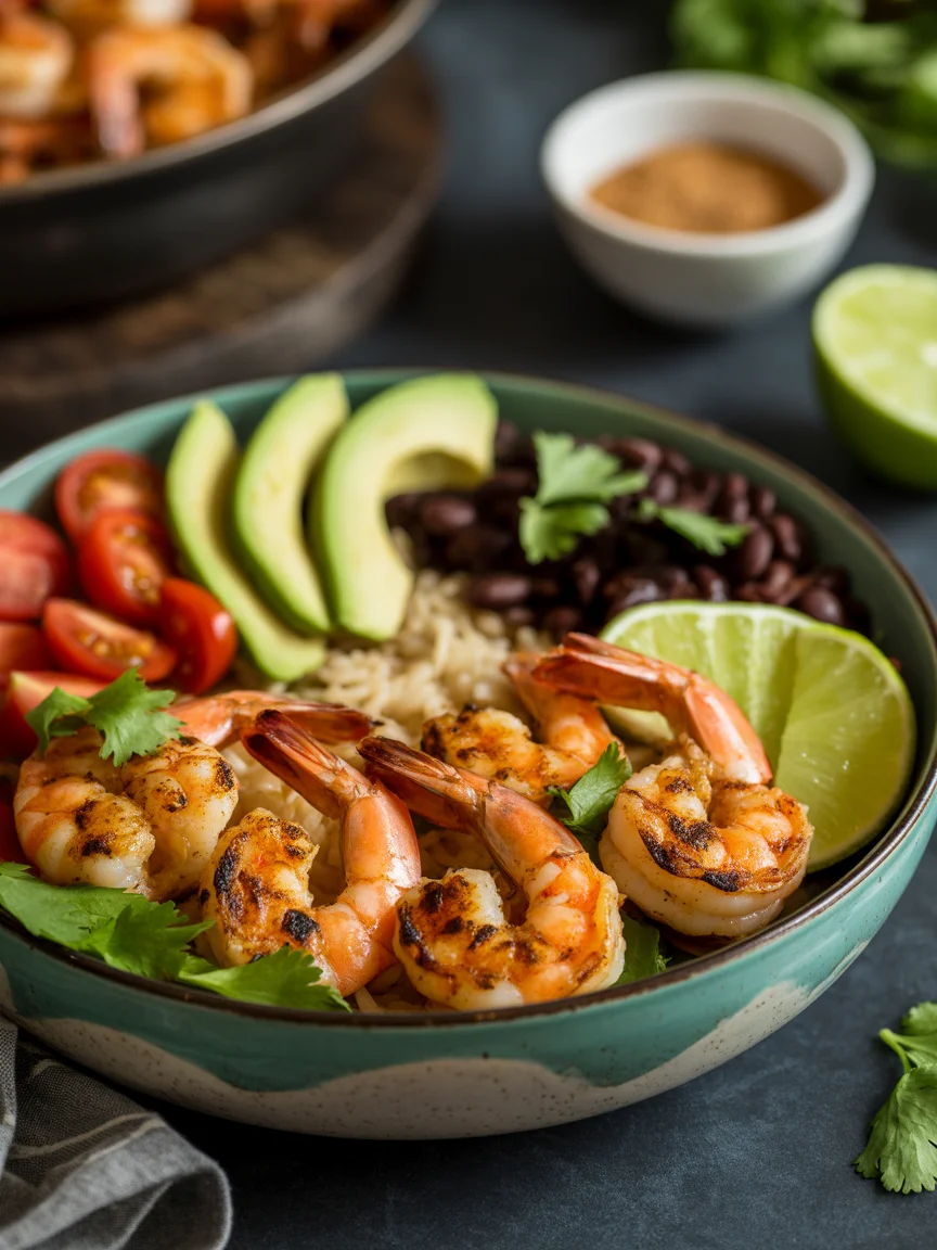 Blackened Shrimp Bowl