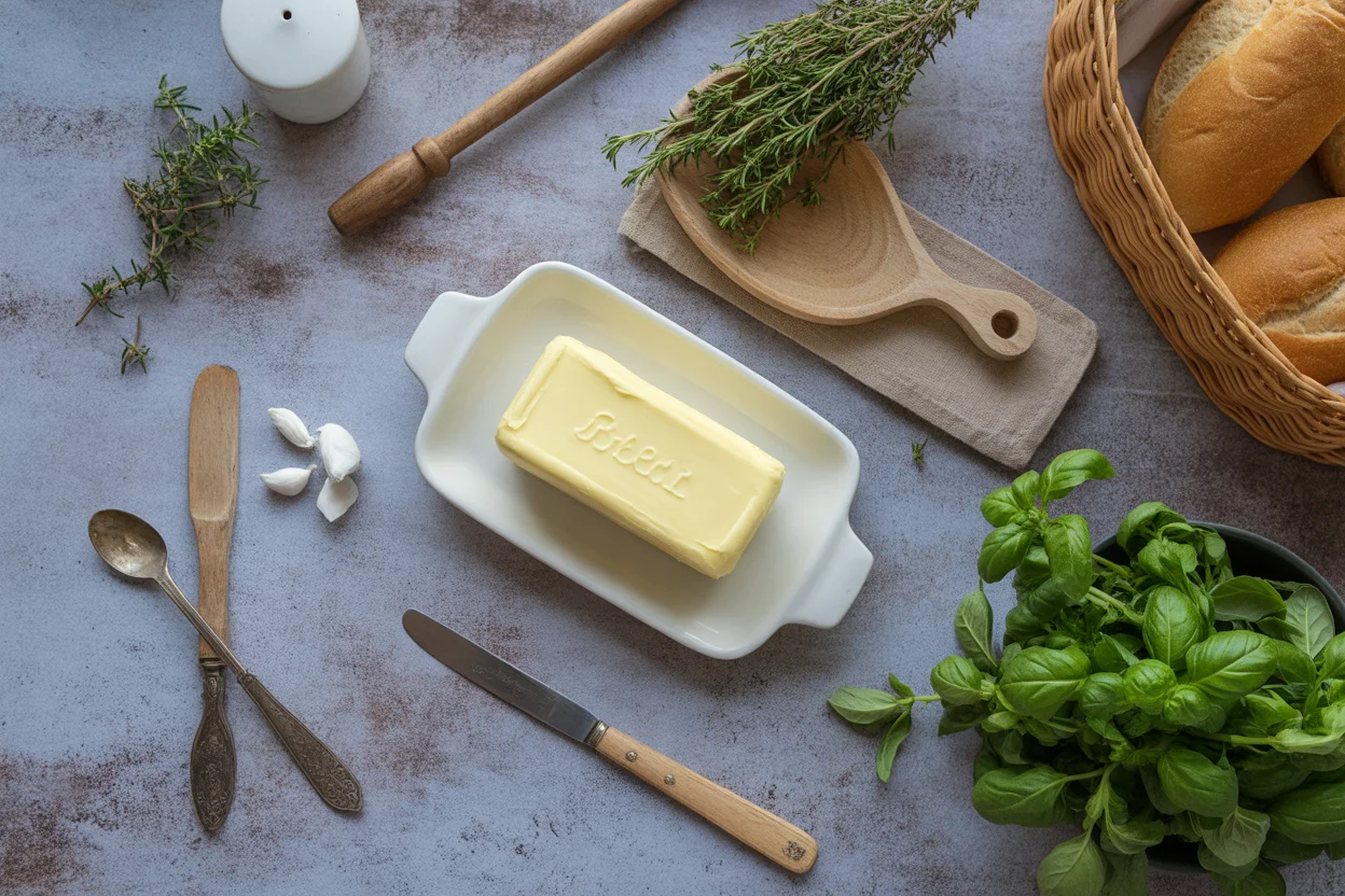Charming Retro Butter Dish Kitchen Decor for a Cozy Touch