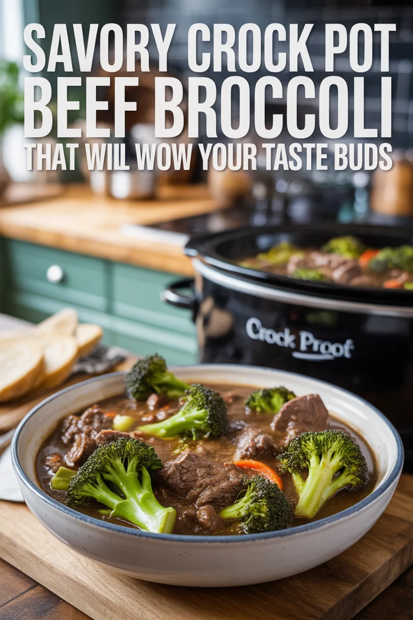 Savory Crock Pot Beef Broccoli That Will Wow Your Taste Buds
