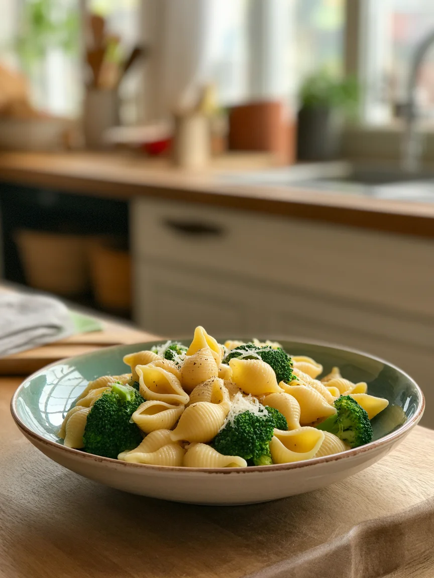 Light and Healthy Broccoli Pasta