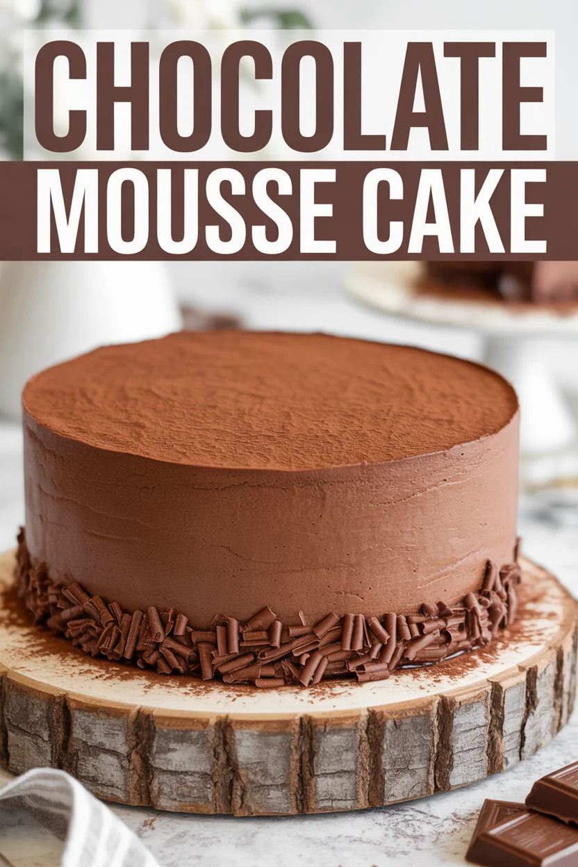 Chocolate Mousse Cake