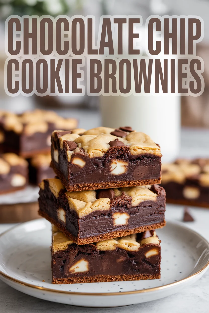 Chocolate Chip Cookie Brownies