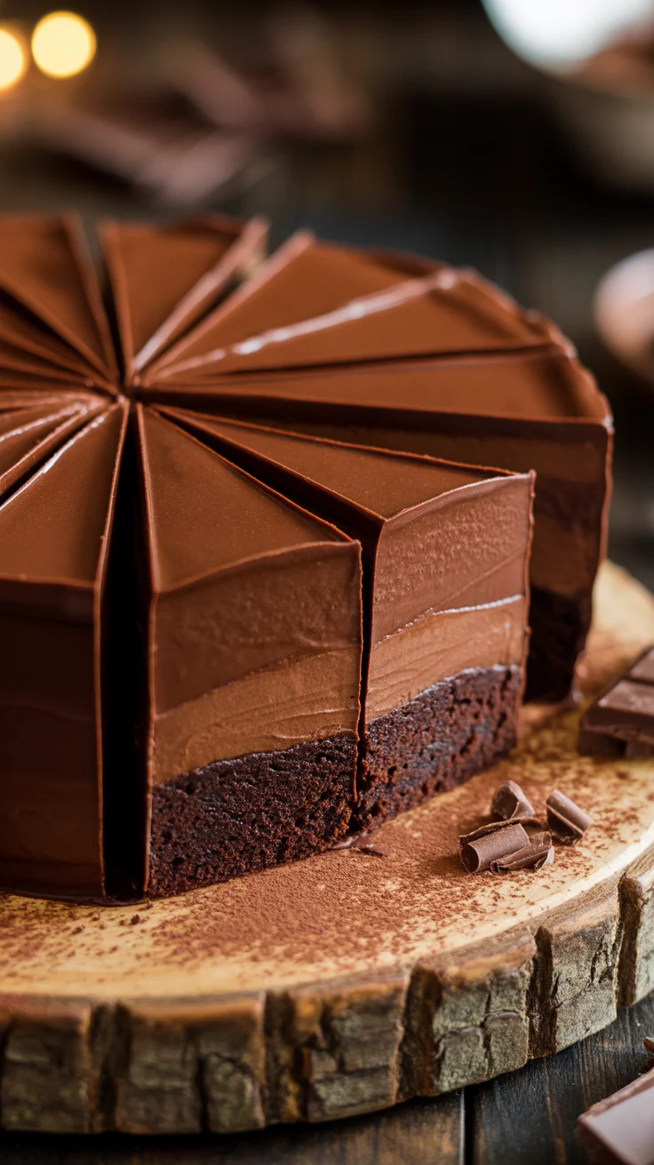 Chocolate Mousse Cake