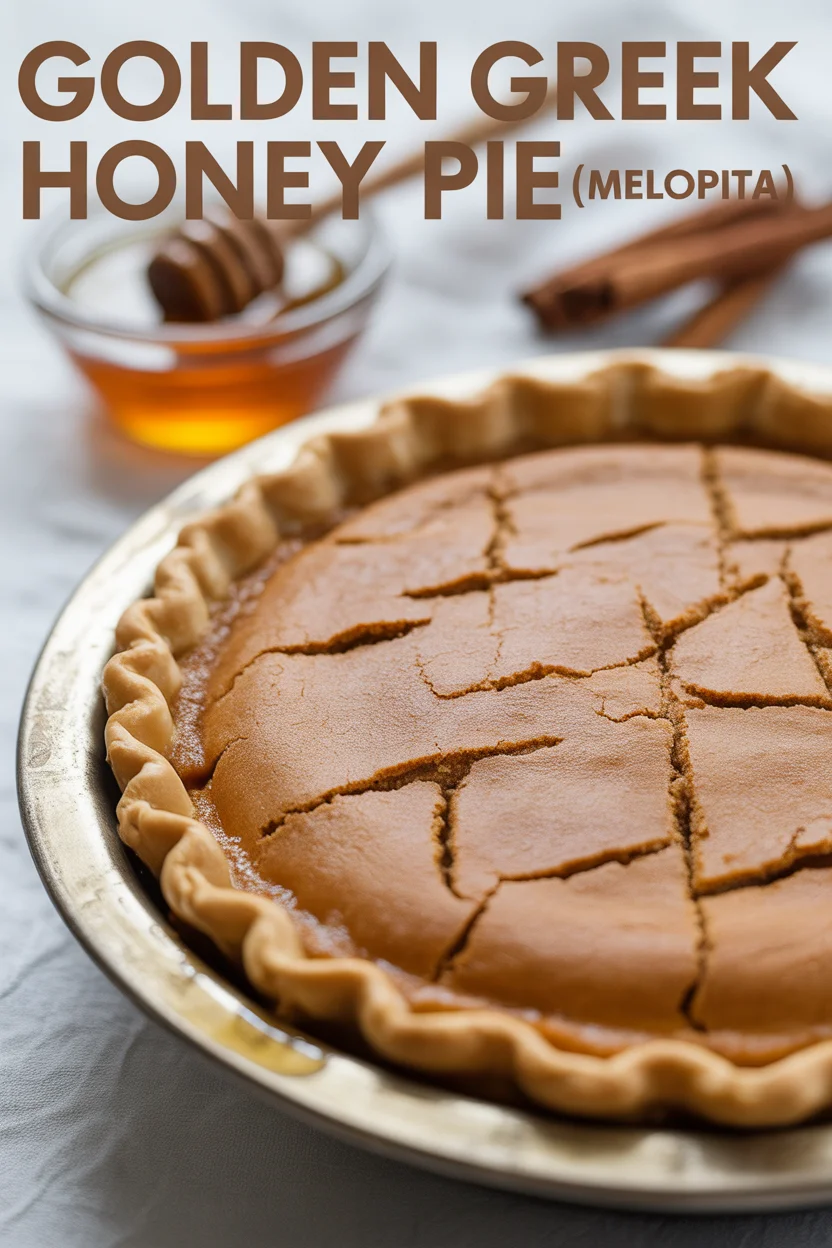 Golden Greek Honey Pie