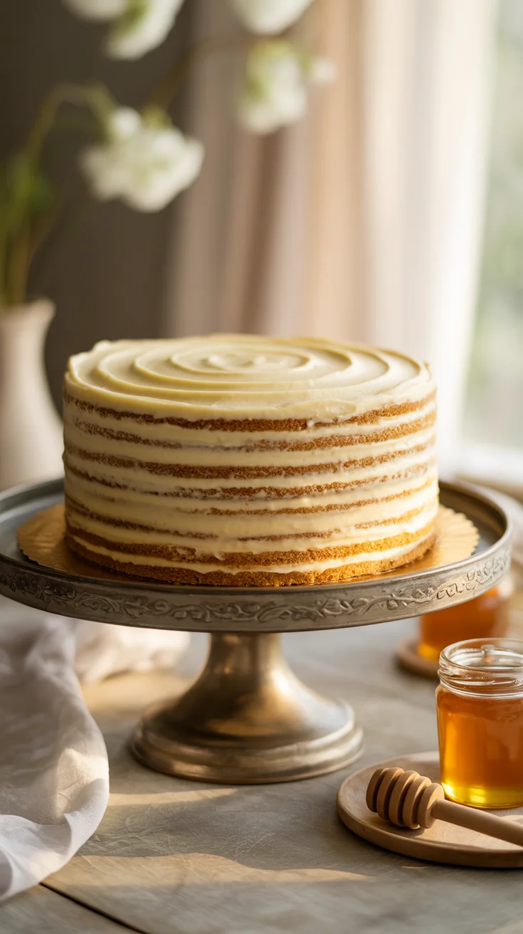 Russian Honey Cake (Medovik) Russian Honey Cake (Medovik)
