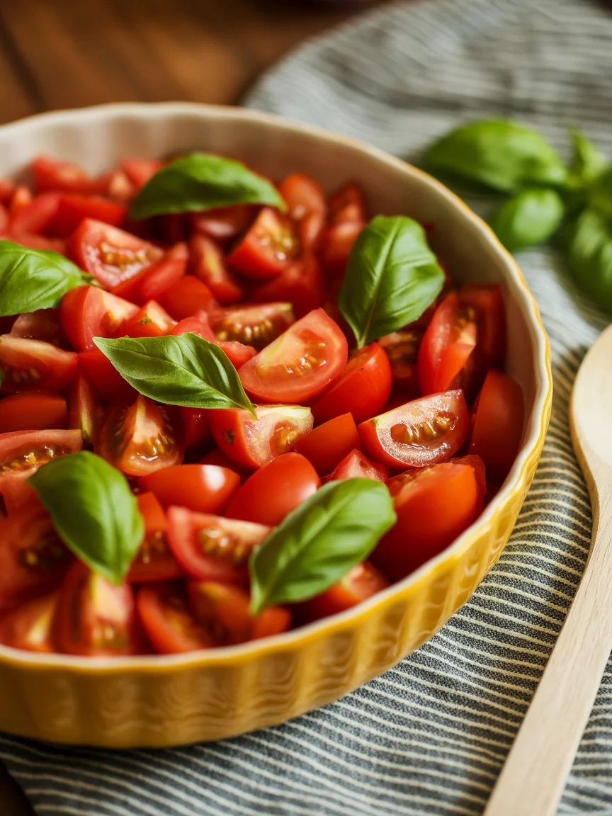Zesty Marinated Tomatoes