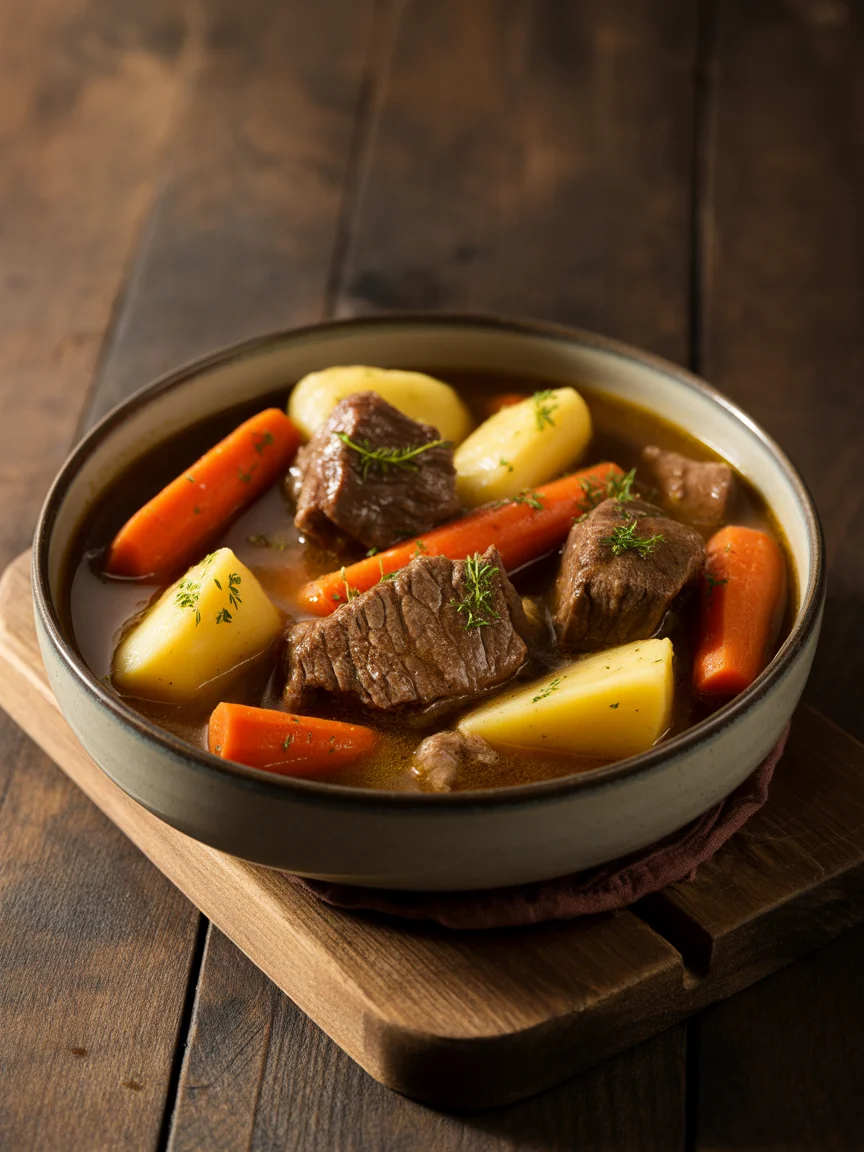 Warm and Wholesome Crockpot Beef Stew for Cozy Nights