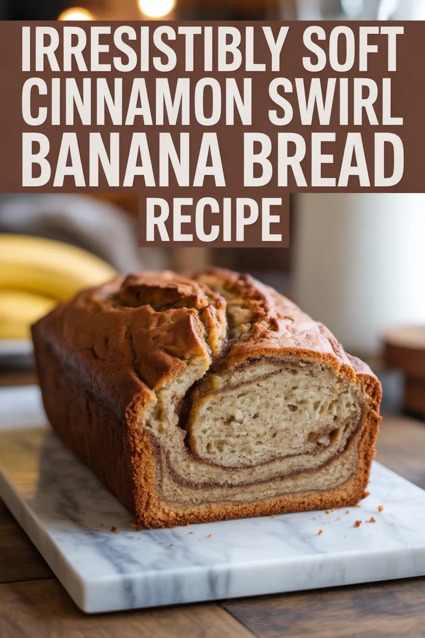 Cinnamon Swirl Banana Bread